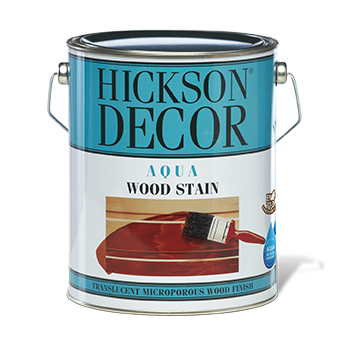 Hickson Decor Aqua Wood Stain - Su Bazlı Ahşap Vernik 1 Litre