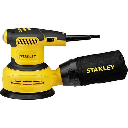 STANLEY 300W 125mm Eksantrik Zımpara Makinesi