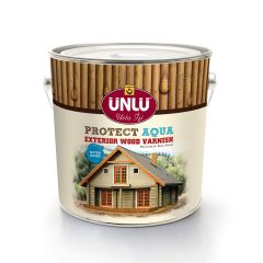 Ünlü Boya Protect Aqua Dış Cephe Vernik 2.5' lt