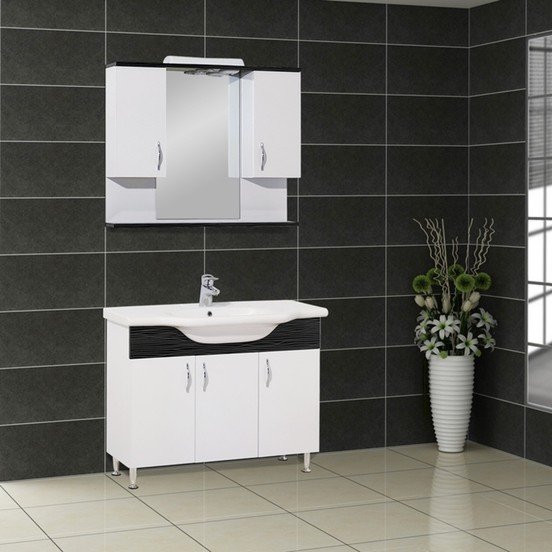 Kare Banyo Trend 100 cm Alt Modül Lavabosuz