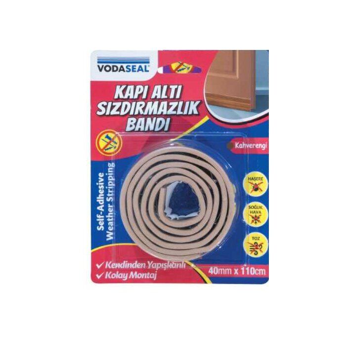 Vodaseal Kapı Altı Sızdırmazlık Bandı Kahve SW-002