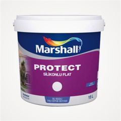 Marshall Protect Silikonlu Flat Dış Cephe Boyası 15 lt
