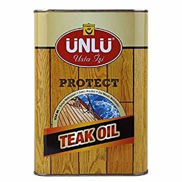 Ünlü Boya 1/1 Teak Oil 0.75 Litre