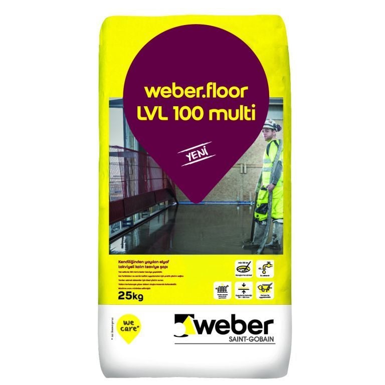 Weber Floor LVL 100 Multi 25 Kg