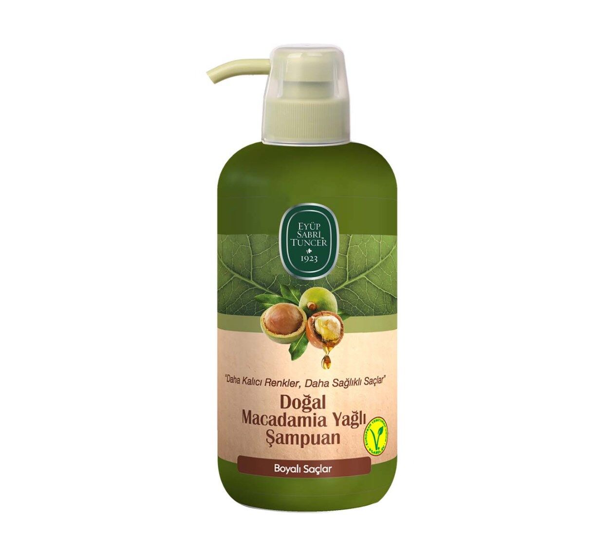 Doğal Macadamia Yağlı Şampuan 600 ml