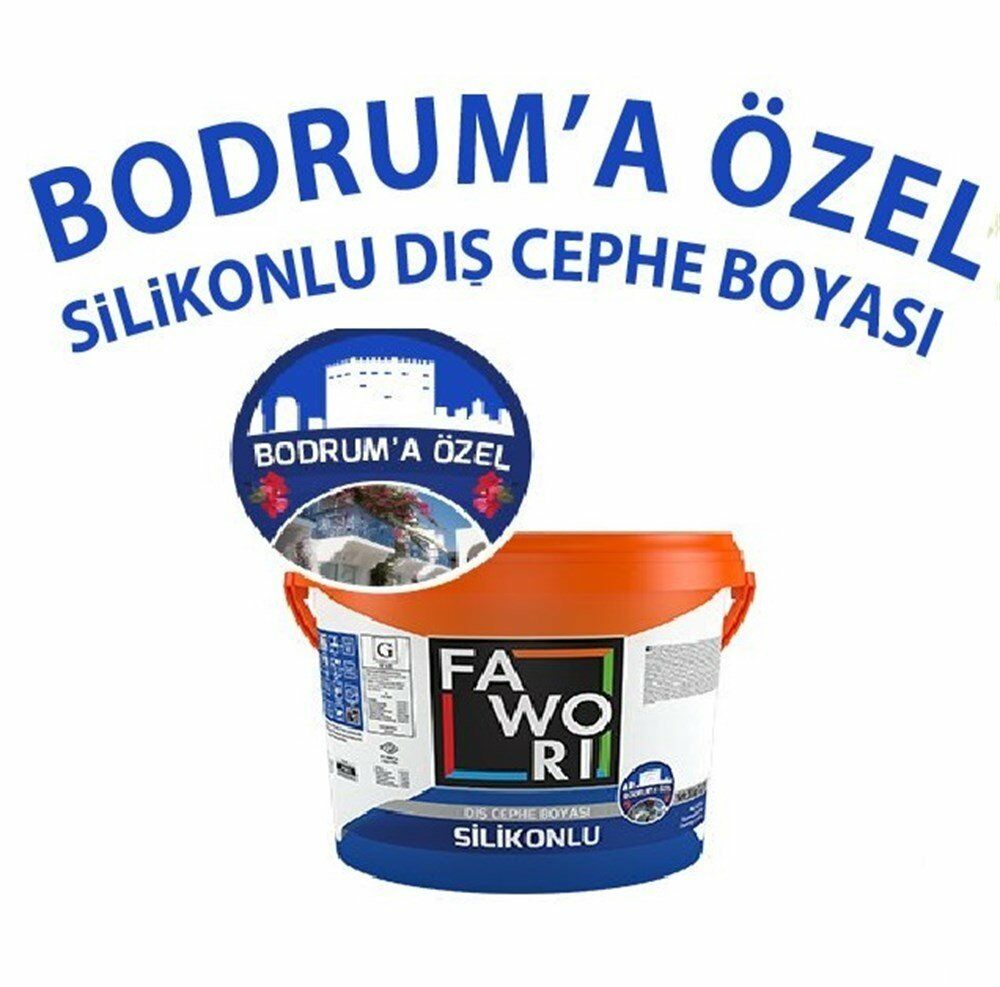 Fawori Bodrum Özel Silikonlu Dış Cephe Boyası Beyaz 20 kg