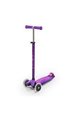 Micro Maxi Micro Deluxe LED 3 Tekerlekli Scooter Purple