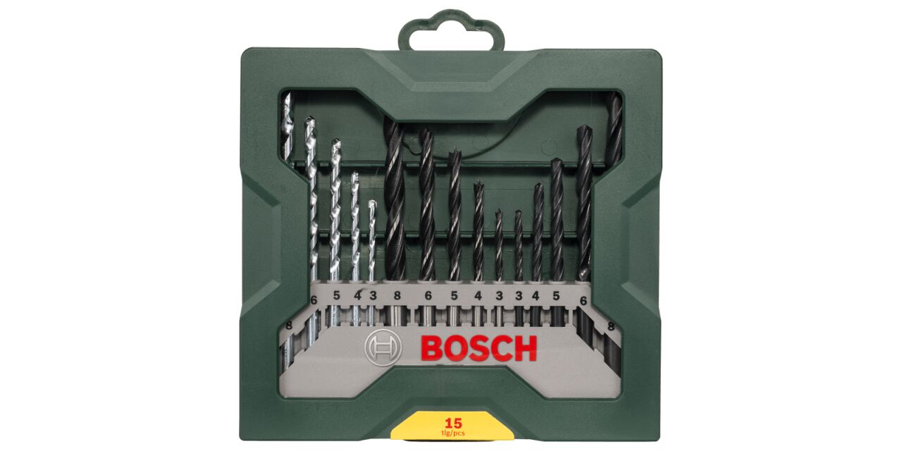 Bosch Mini-X-Line Karışık Set 15 Parça