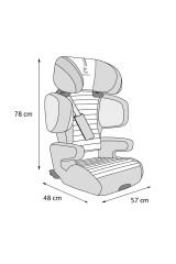 Renolux Renofix 2 Softness Isofix Oto Koltuğu 100 - 150 Cm (15-36 Kg) Oto Koltuğu Kırmızı