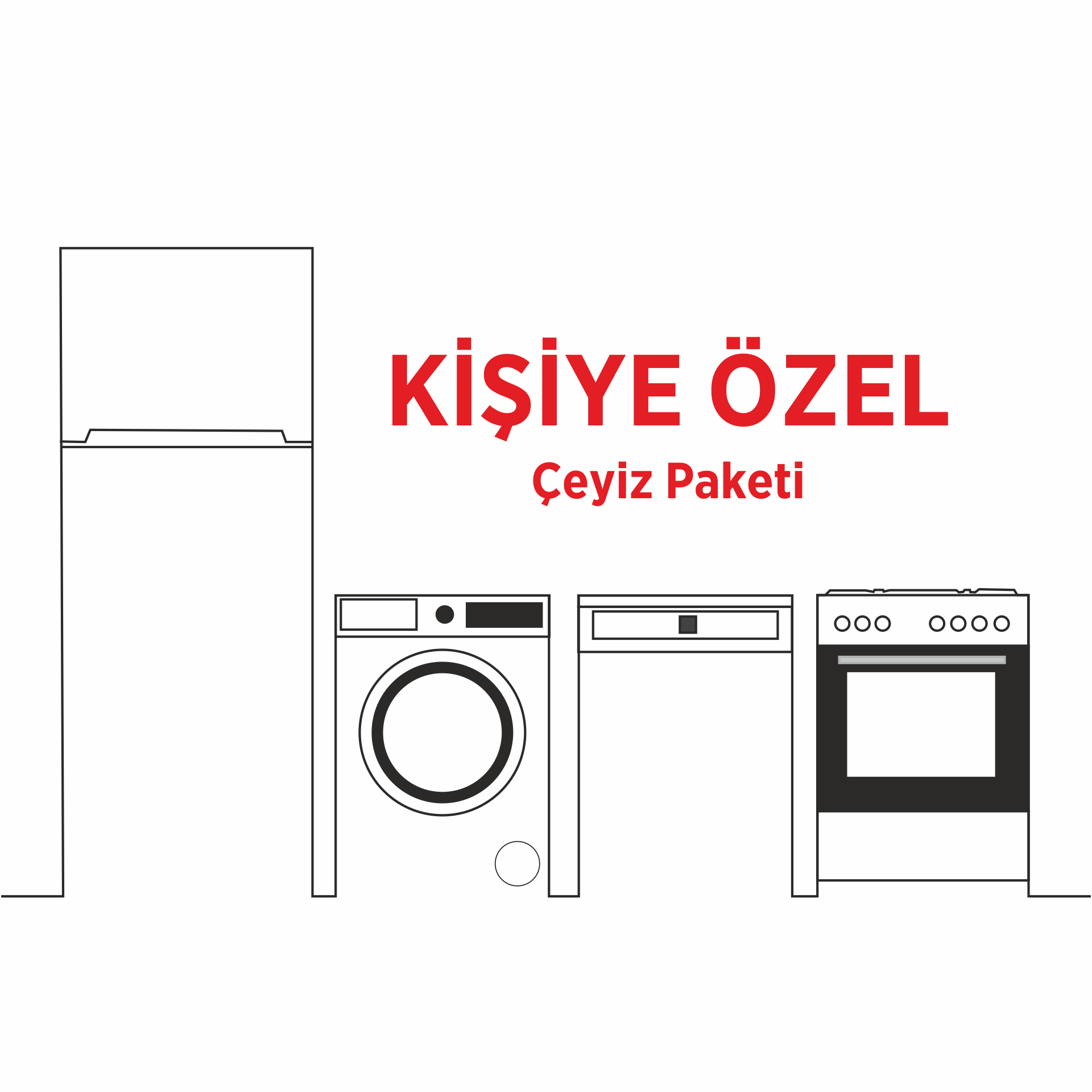 Vestel Beyaz Eşya Seti - Kişiye Özel / Yadigar Hanım