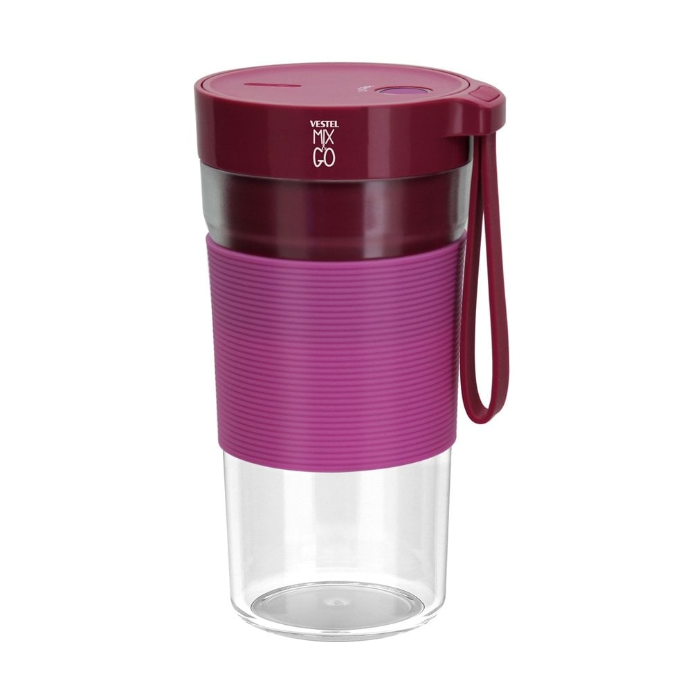 Vestel Mix&Go Şarj Edilebilir Pembe Blender