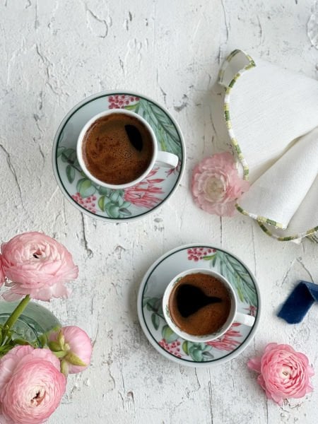 Fern&Co x Lim Fleur Collection 2'li Kahve Fincanı Seti/Hediye Kutulu