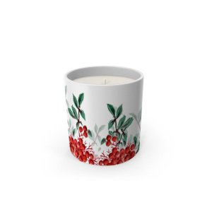 Red Berry Collection Vanilya Kokulu Mum (Limited Edition-Hediye Kutulu)