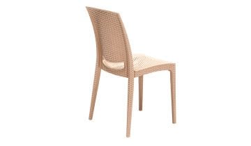 Rattan Sandalye Cappucino (2 Adet)