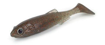Molix Real Thing Shad 3.5'' (5 pcs)  col. UV Green Shimmering