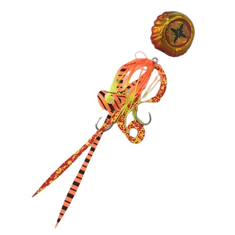 JIGGING A LA CARTA JLC NAUTILUS 2.0 TAI RUBBER 100 G GOLD/RED
