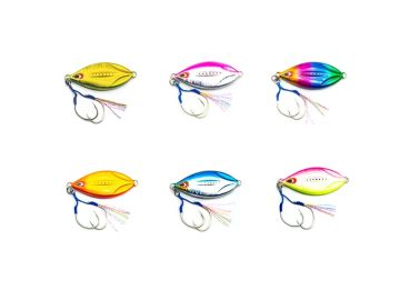 SLOW DROP 10 G BLUE/SILVER #5 + HOOK ASSEMBLY