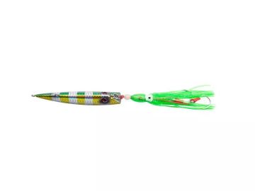 SHERYKU JIG 140 G ZEBRA GLOW + OCTOPUS ASSEMBLY