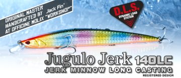 Molix Jugulo Jerk 140 LC Suspending col. White Glow