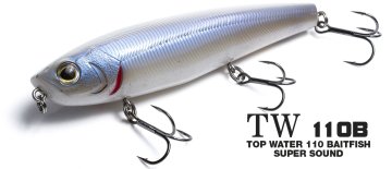 Molix Top Water 110 Baitfish Series Col. Luna Nera