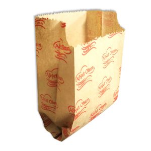 Kraft Çizgisiz Şamua Kese Kağıdı Simit Boy 10kg
