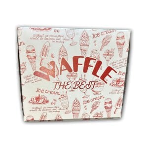 Karton Waffle Kutusu 100 Adet