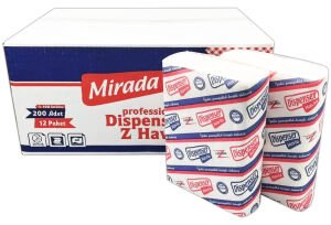 Mirada Z Katlama Kağıt Havlu 12 Paket x 200 Yaprak