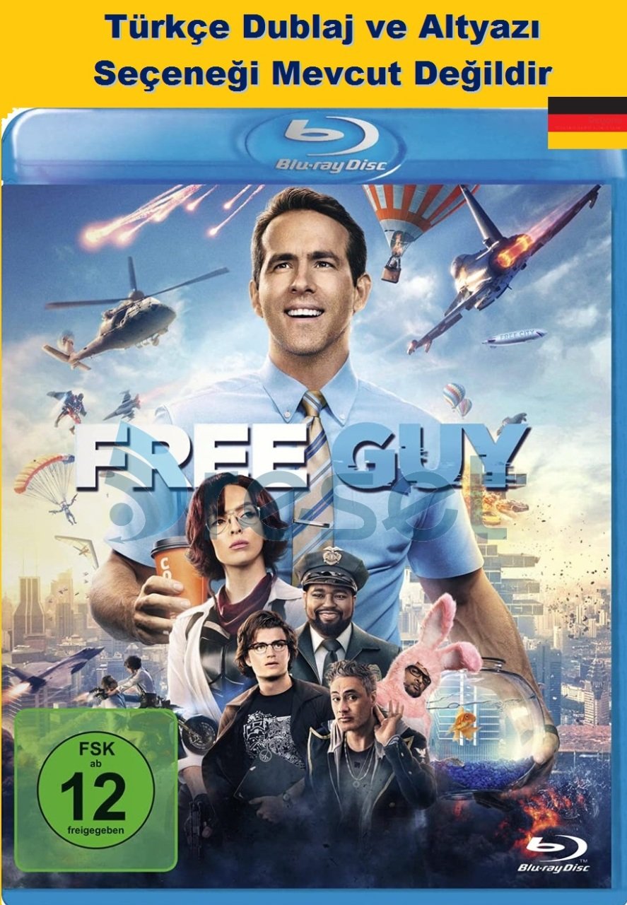 Free Guy - Gerçek Kahraman Blu-Ray