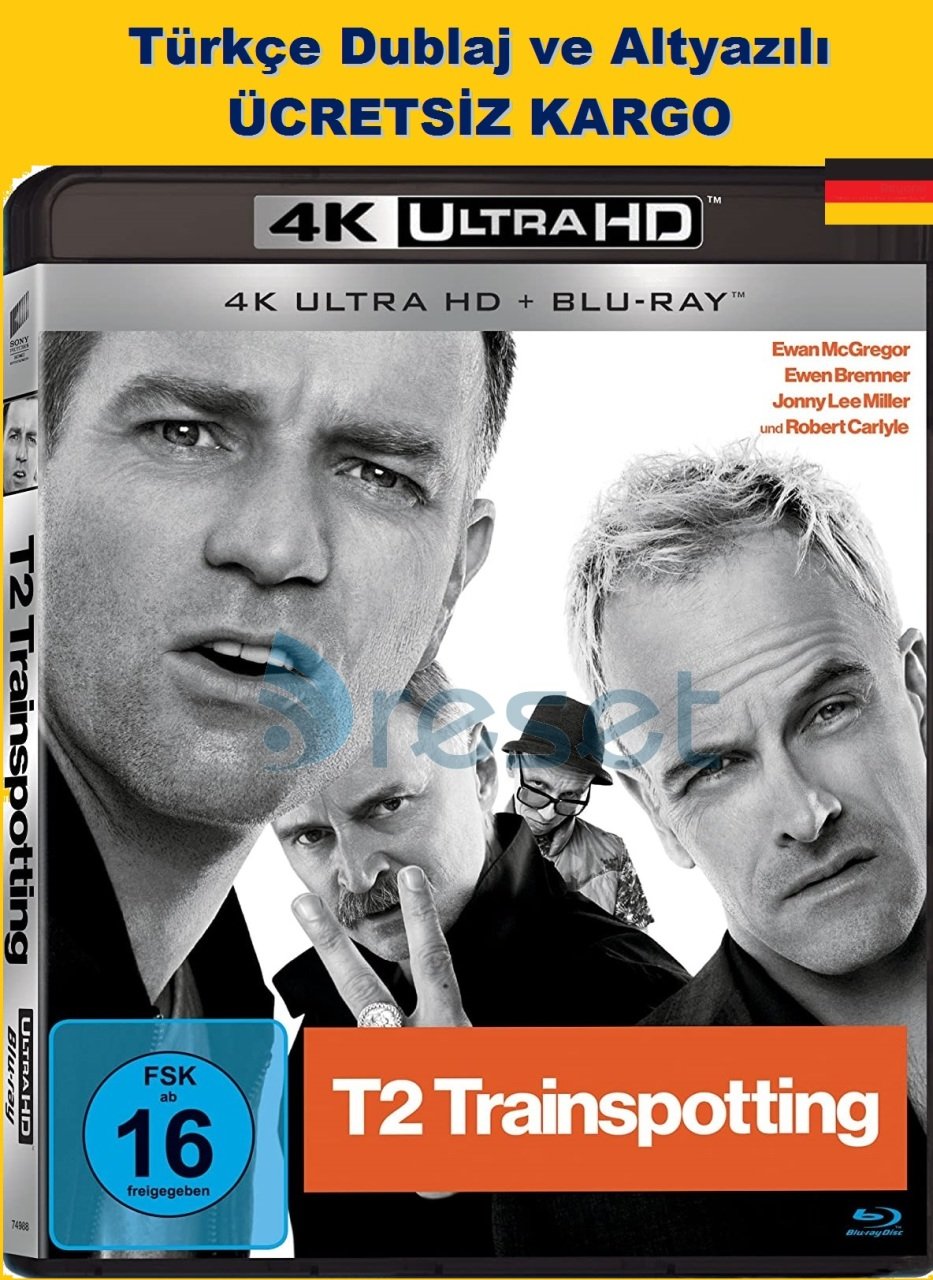 T2 Trainspotting 2 4K Ultra HD + Blu-Ray 2 Disk