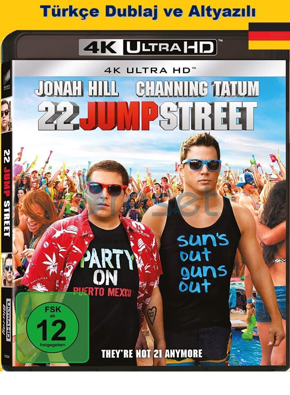 22 Jump Street - Liseli Polisler 2 4K Ultra HD Tek Disk