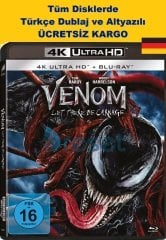 Venom 2 Let There Be Carnage - Venom Zehirli Öfke 2  4K Ultra HD+Blu-Ray 2 Disk