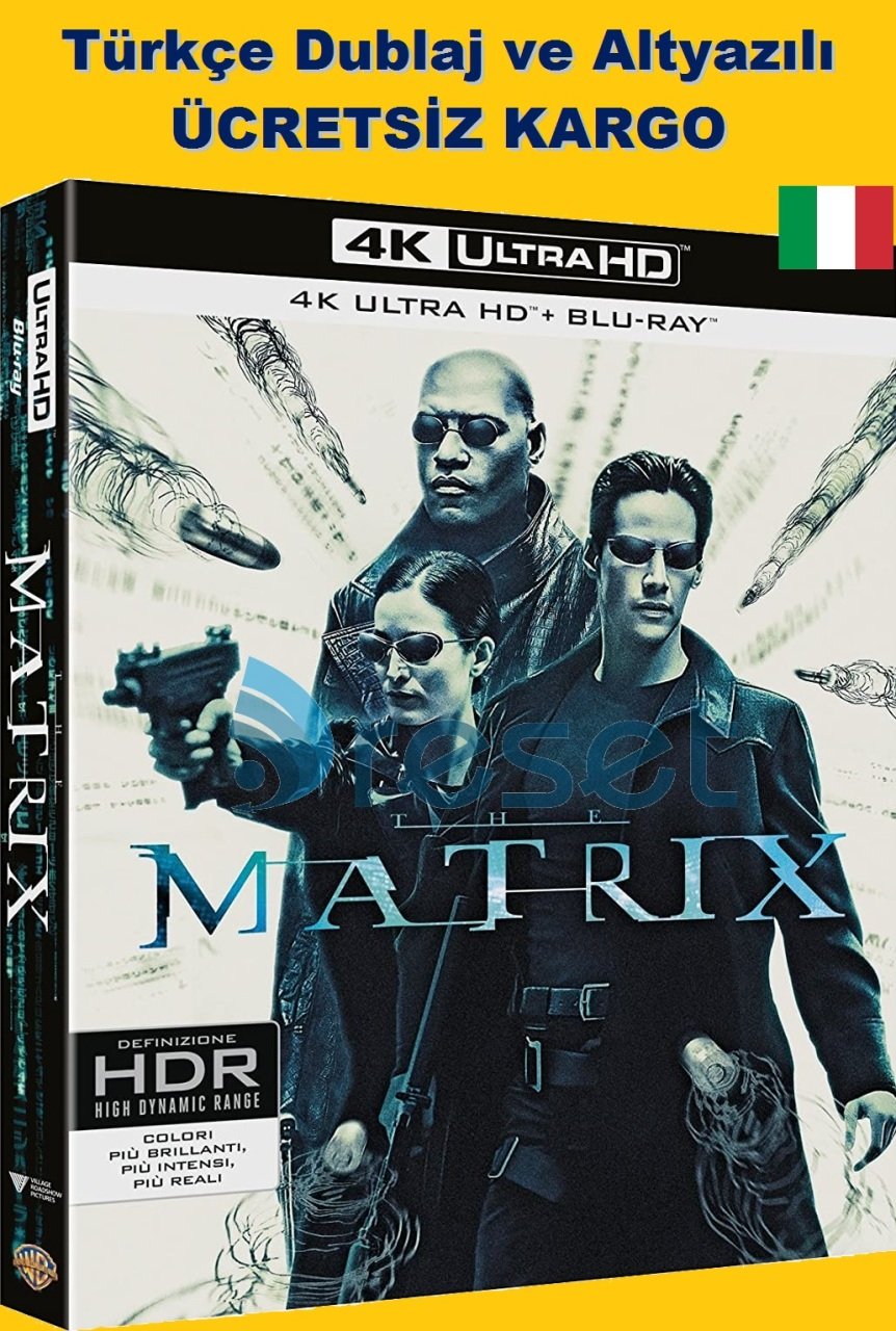 Matrix 4K Ultra HD+Blu-Ray+Bonus 3 Disk