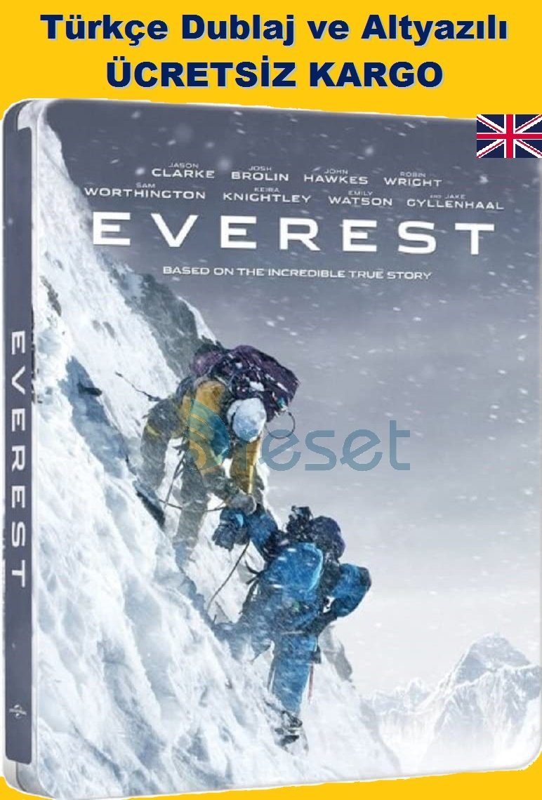 Everest 3D+2D Blu-Ray Steelbook 2 Disk