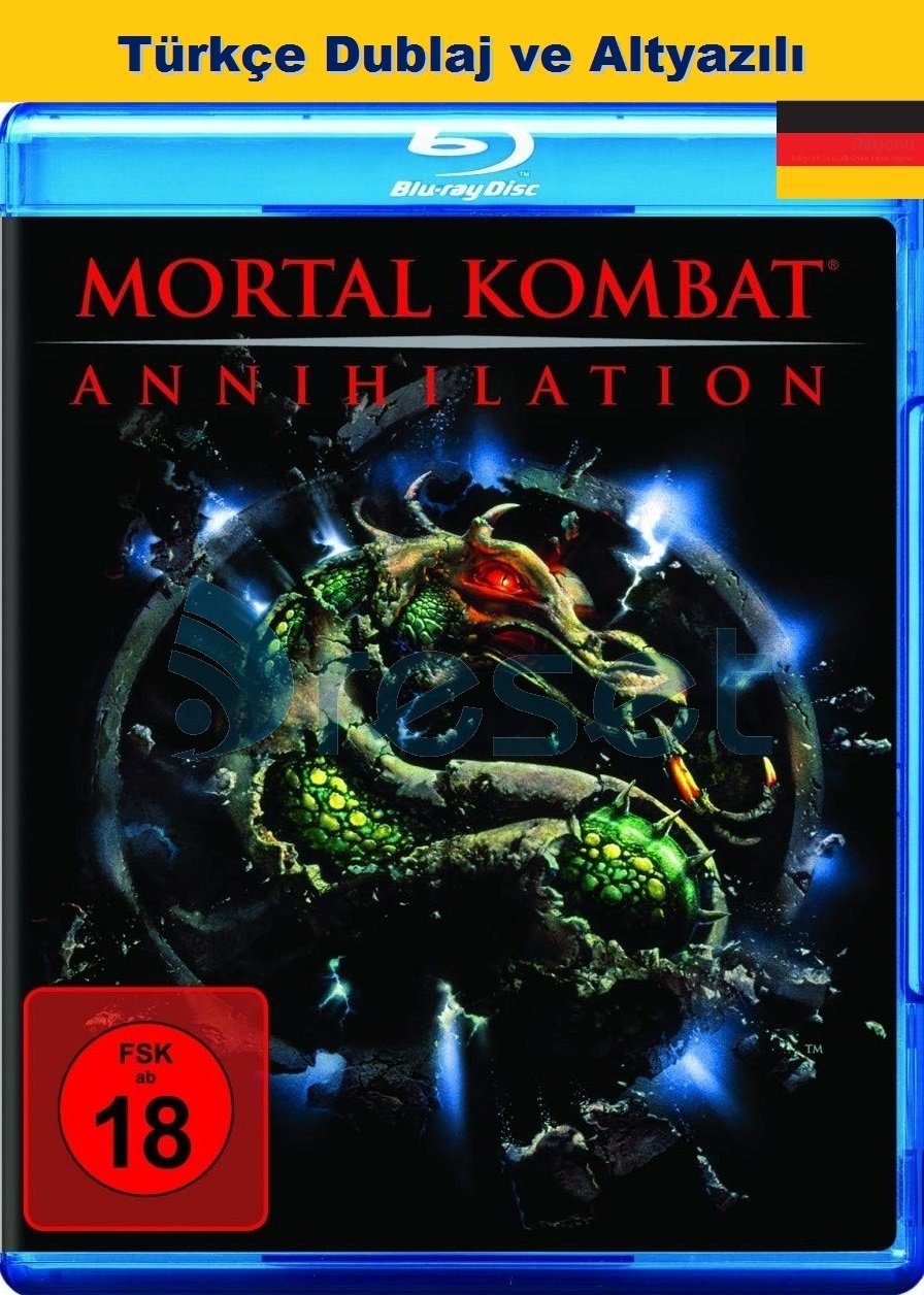 Mortal Kombat 2 Annihilation - Ölümcül Dövüş 2 Blu-Ray