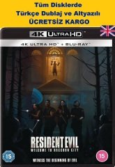 Resident Evil Welcome to Raccoon City - Resident Evil: Raccoon Şehri 4K Ultra HD+Blu-Ray 2 Disk
