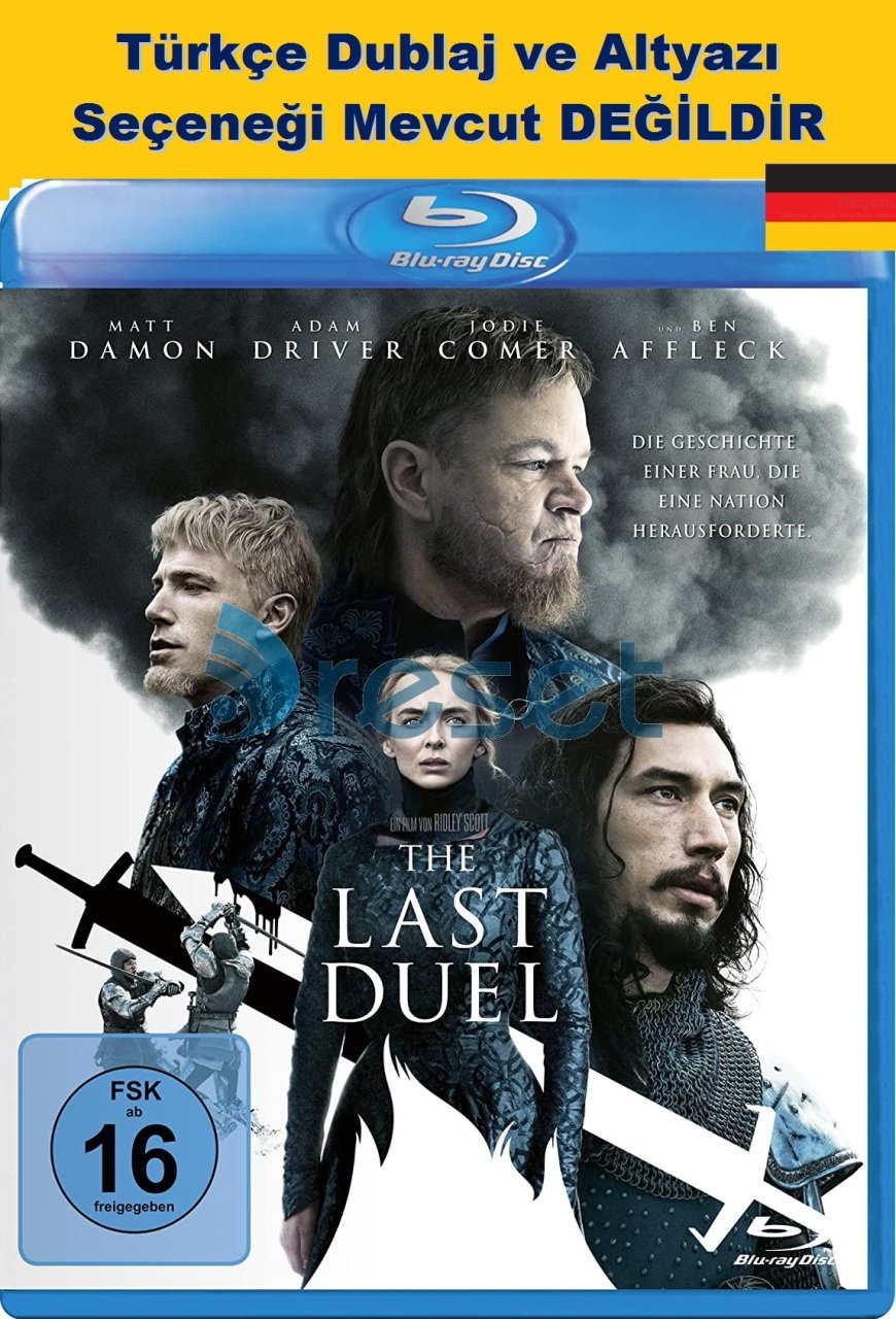 The Last Duel - Son Düello Blu-Ray