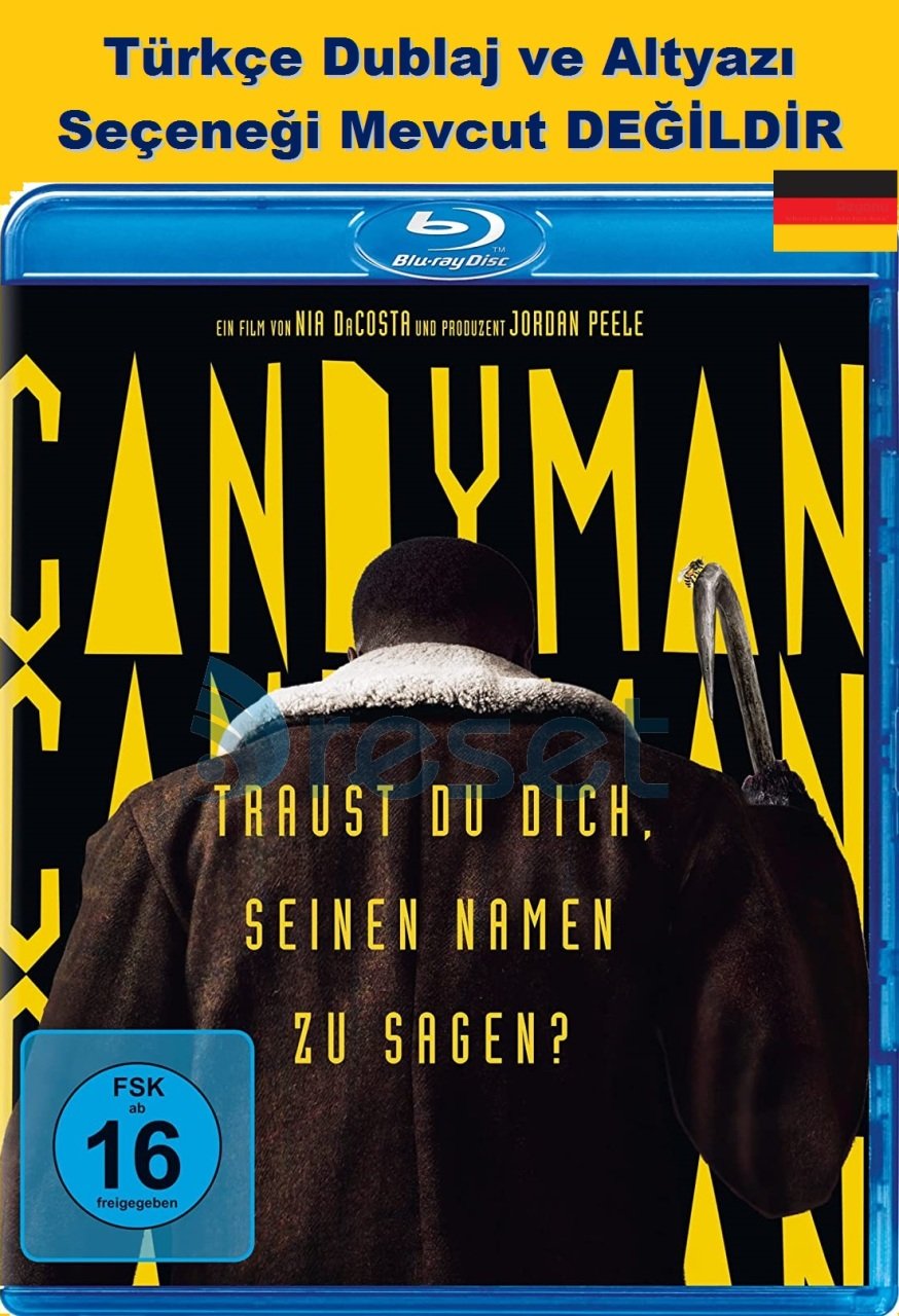 Candyman 2021 - Şeker Adam'ın Laneti Blu-Ray