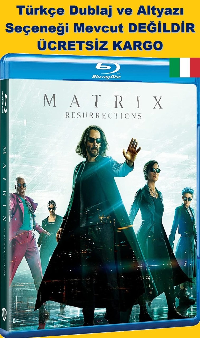 Matrix Resurrections Blu-Ray