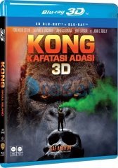 Kong Skull Island - Kafatası Adası 3D+2D Blu-Ray 2 Diskli