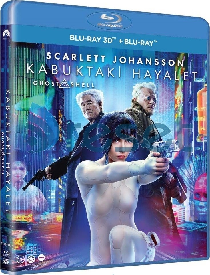 Ghost In The Shell - Kabuktaki Hayalet 3D+2D Blu-Ray 2 Disk