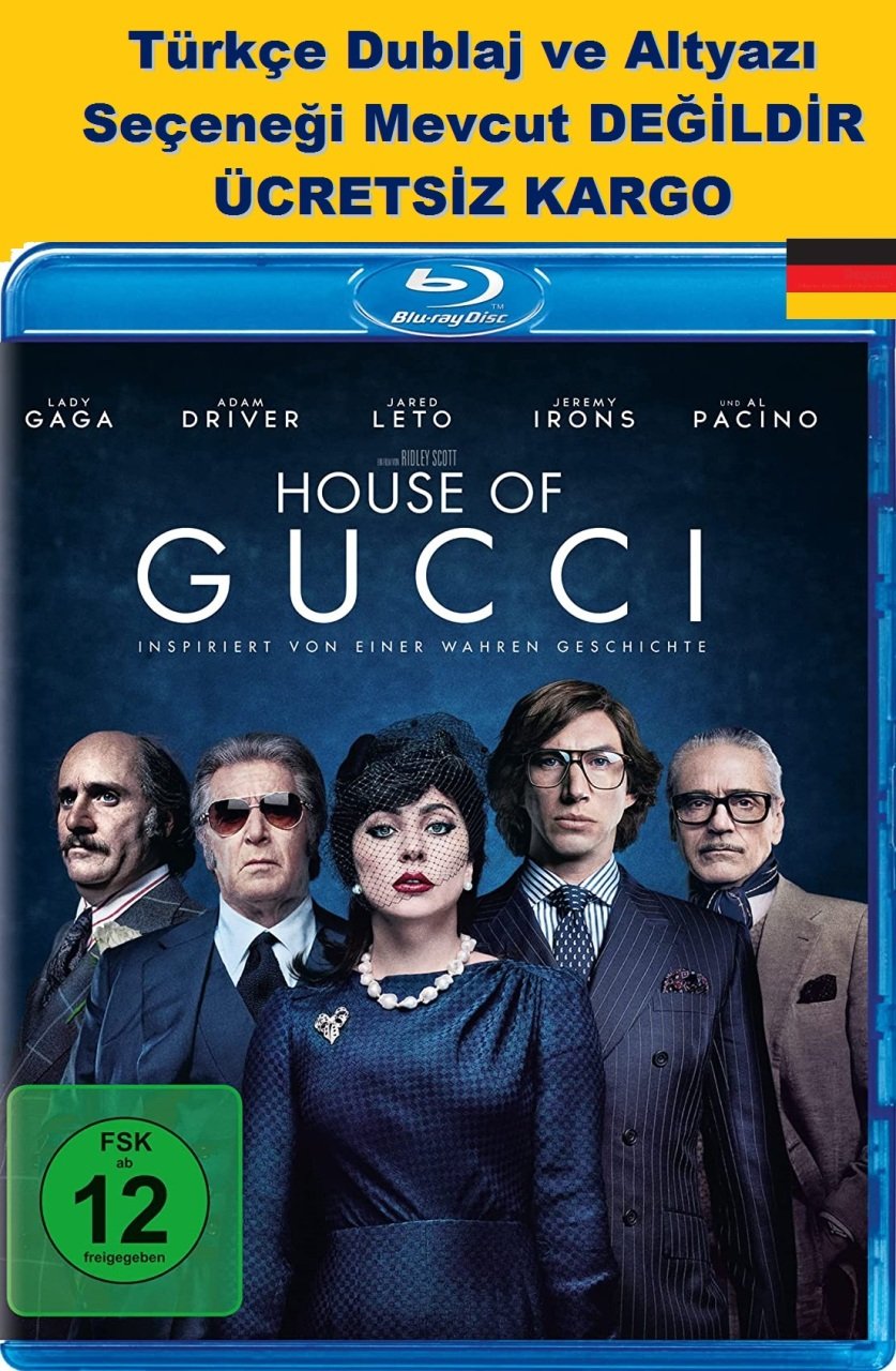 House of Gucci - Gucci Ailesi Blu-Ray