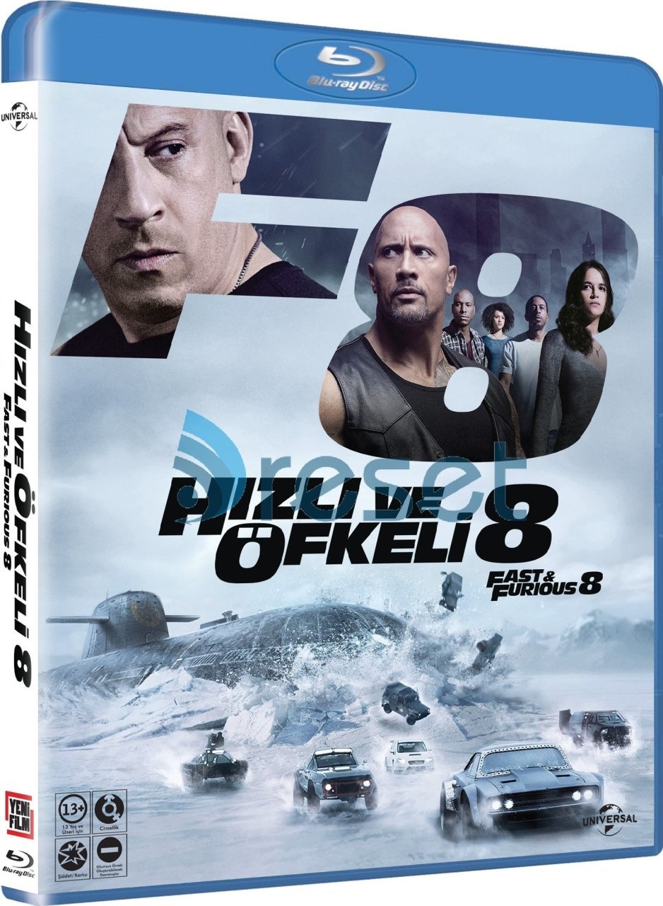 Fast And Furious 8 - Hızlı ve Öfkeli 8 Blu-Ray
