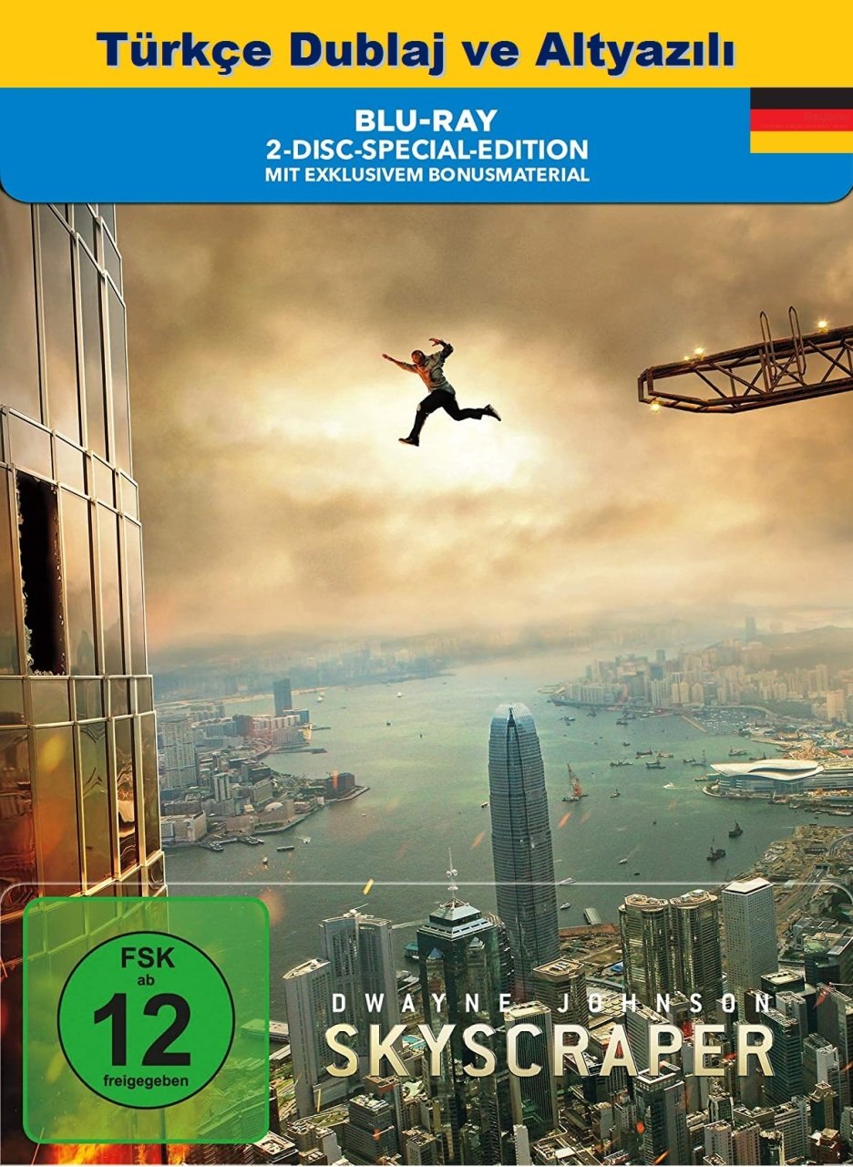 Skyscraper - Gökdelen Steelbook Blu-Ray+DVD Bonus Disk