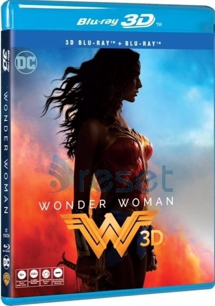 Wonder Woman 3D+2D Blu-Ray 2 Disk