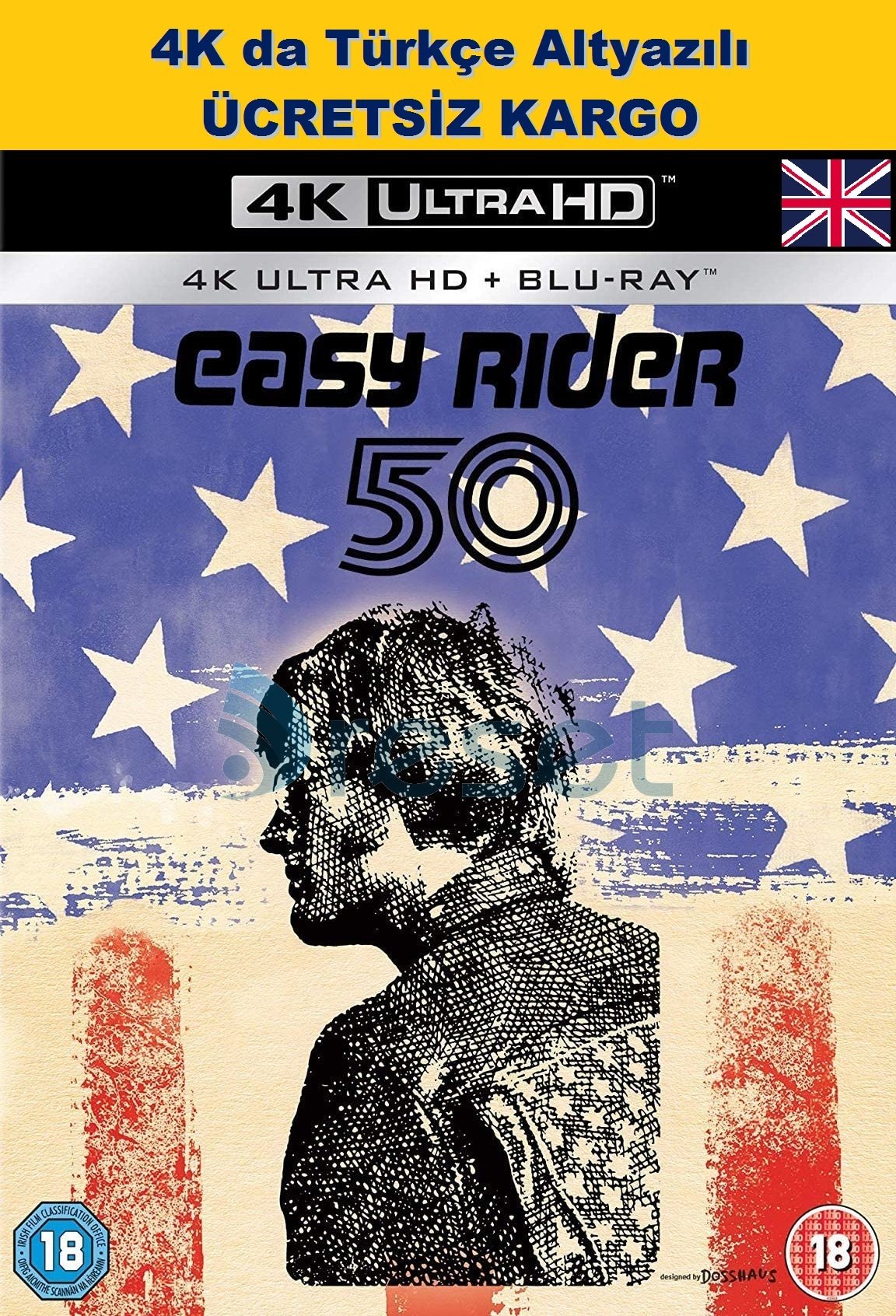 Easy Rider 4K Ultra HD+Blu-Ray 2 Disk Karton Kılıflı