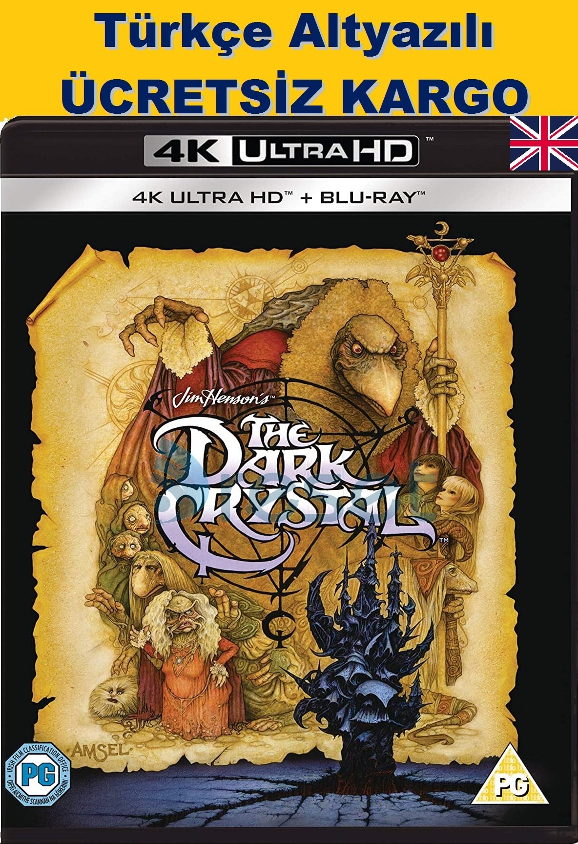 The Dark Crystal - Siyah Kristal 4K Ultra HD Tek Disk