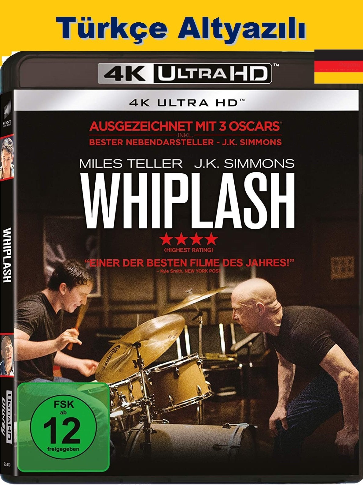Whiplash 4K UHD Tek Disk