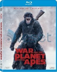 Maymunlar Cehennemi Savaş 3D+2D Blu-Ray 2 Disk