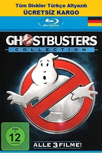 Ghostbuster 3 Movie Collection Blu-Ray 3 Disk