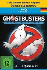 Ghostbuster 3 Movie Collection Blu-Ray 3 Disk